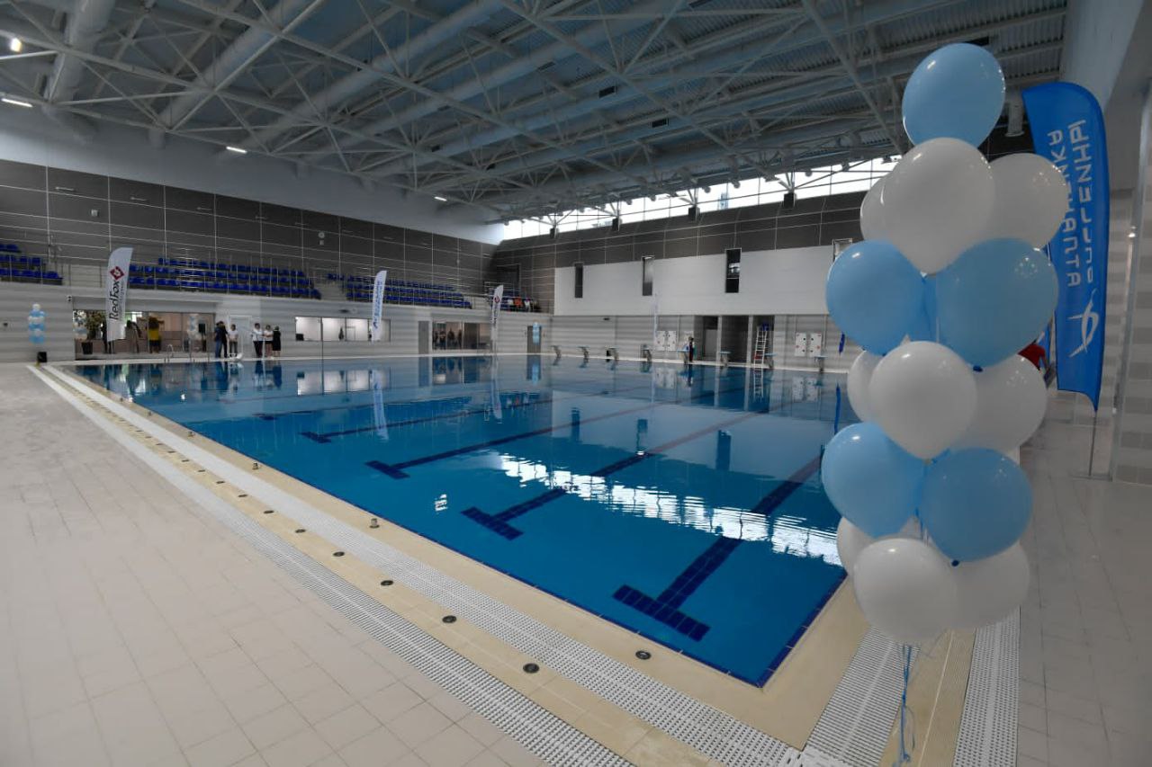 15 июня в Гатчине открыли новый современный бассейн