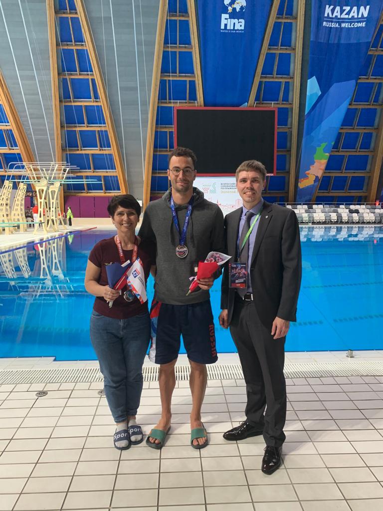 Марк Николаев серебряный призёр чемпионата России по плаванию