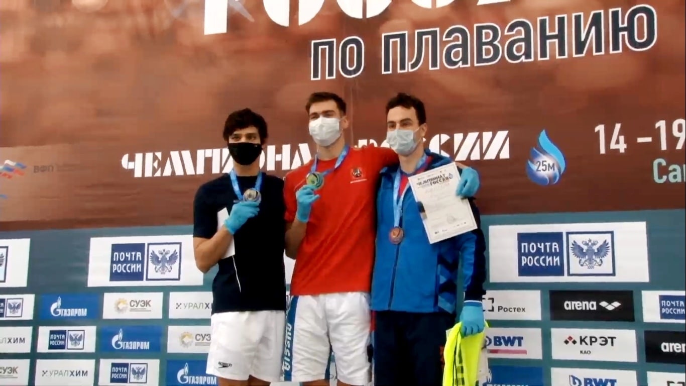 Марк Николаев стал бронзовым призёром Чемпионата России по плаванию 2020
